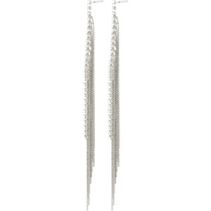 28224-6043 Ane Crystal Waterfall Earrings 1 set