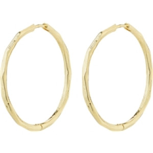 11231-2013 BREATHE Hoop Earrings 1 set
