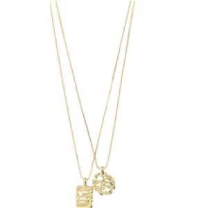 62233-2001 BRENDA Pendant Necklace 2-In-1 Set 1 set