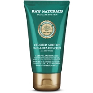 RAW Naturals Crushed Apricot Face & Beard Scrub 75 ml