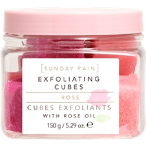 Sunday Rain Rose Exfoliating Cubes 150 gram
