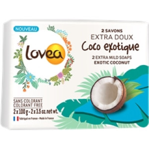 Lovea Exotic Coconut Extra Mild Soap Set 1 set