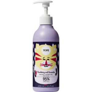 YOPE Cranberry & Lavender Shower Gel For Kids 400 ml