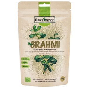 Rawpowder Brahmi pulver 125 gram