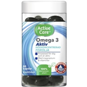 Active Care Omega-3 80 kapsler