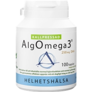 AlgOmega3 Kallpressad 100 kapsler