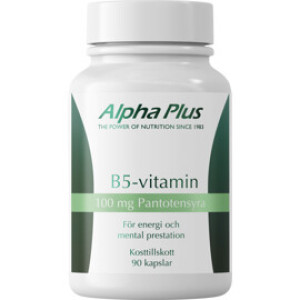 Alpha Plus B5-vitamin 90 kapsler