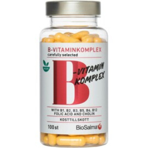 BioSalma B-Vitaminkomplex 100 kapsler
