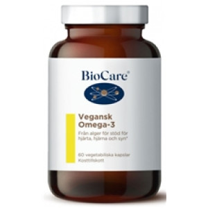 BioCare Vegansk Omega-3 60 kapsler