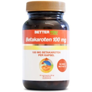 Better You Betakaroten 100mg 50 kapsler