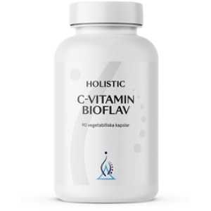 Holistic C-vitamin Bioflav 90 kapsler