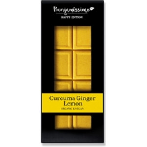Choklad Vit Gurkmeja, ingefära & citron 70 gram