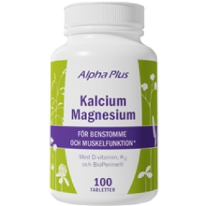 Kalcium Magnesium 100 tabletter