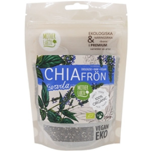 Mother Earth Chiafrö Svarta RAW&EKO 250 gram