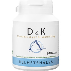 Helhetshälsa D & K 100 kapsler