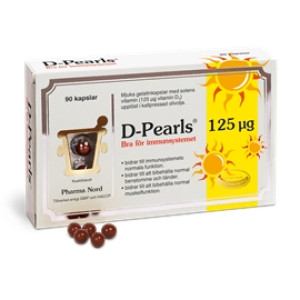 Pharma Nord D-pearls 125 µg 90 kapsler