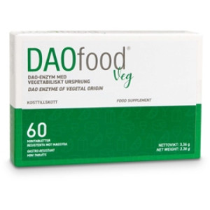 RevivaBio DAOfood Veg 60 tabletter
