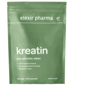 Elexir Pharma Elexir Kreatin Naturell 400 gram