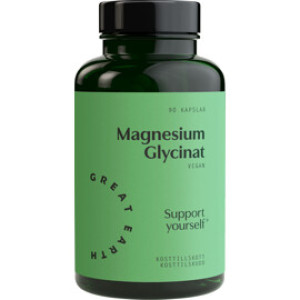 Great Earth Magnesiumglycinat 90 kapsler