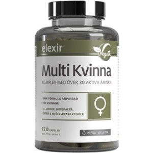 Elexir Pharma Elexir Multi Kvinna 120 kapsler