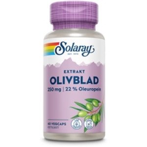 Solaray GPH Olivblad 60 kapsler