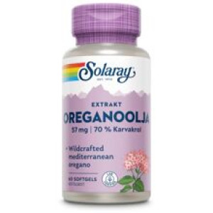 Solaray GPH Oreganoolja 60 kapsler