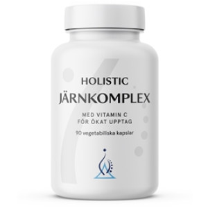 Holistic JärnKomplex 90 kapsler