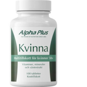 Alpha Plus Kvinna 100 tabletter