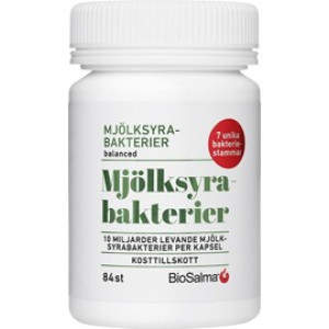 Biosalma Mjölksyrabakterier 84 kapsler