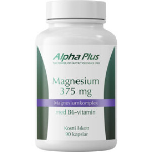 Alpha Plus Magnesium 375mg 90 kapsler