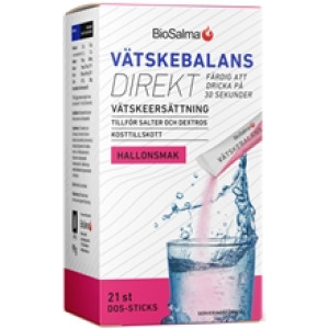 Vätskebalans Direkt hallon 20 sticks