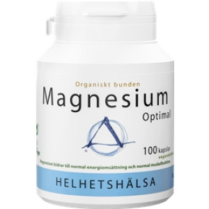 Helhetshälsa MagnesiumOptimal 100 kapsler