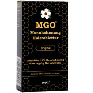 MGO Halstabletter Original 600+ 60 gram