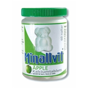 Minallvit kalcium 60 tabletter