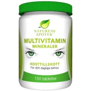 Multivitamin mineraler 150 tabletter