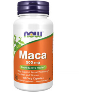 NOW MACA 500 mg 100 kapsler