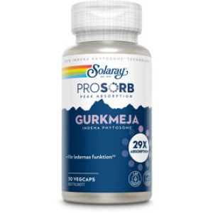 Solaray Prosorb Gurkmeja 30 kapsler
