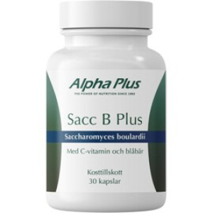 Alpha Plus Sacc B Plus 30 kapsler