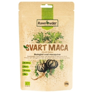 Rawpowder Svart Maca 150 gram