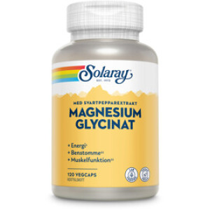 Solaray Magnesium Glycinat 120 kapsler