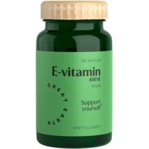 E-vitamin 400IE 60 kapsler