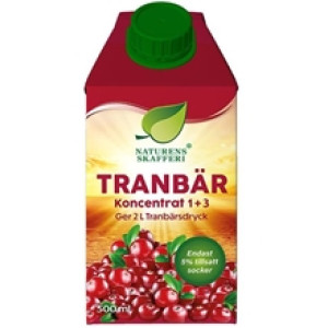 Tranbärskoncentrat 1+3 0.5 liter