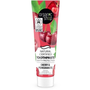 Organic Shop Toothpaste Cherry & Pomegranate 100 gram