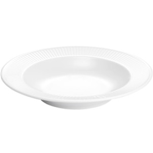 Pillivuyt Plissé pastatallerken 28 cm Hvit
