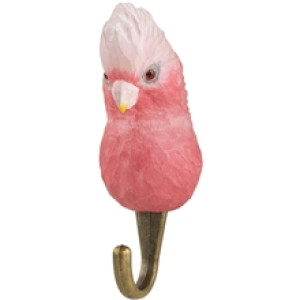 Håndlaget krok Rosenkakadua