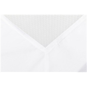 Jerseylaken Percal 90x200 Hvit