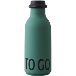 Design Letters Vannflaske To Go Darkgreen