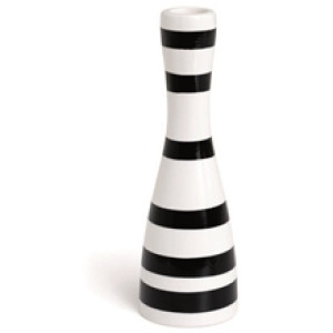 Omaggio Lysestake 20 cm Sort