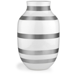 Omaggio Vase 30,5 cm Sølv