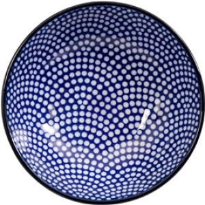 Tokyo Design Studio Nippon Blue Dish 9.5 cm Dots